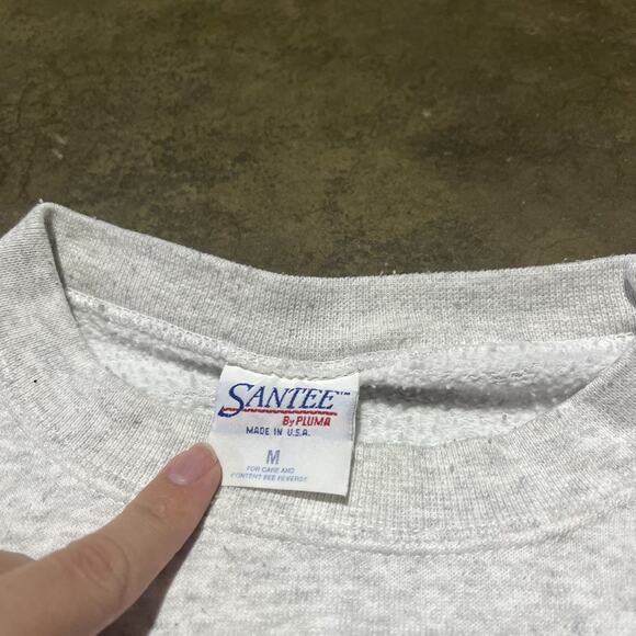 Vintage 90s Nike Just Do It Grey Logo Sweatshirt - Picture 3 of 3